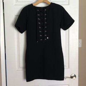 Endless Rose short sleeve black dress XS
